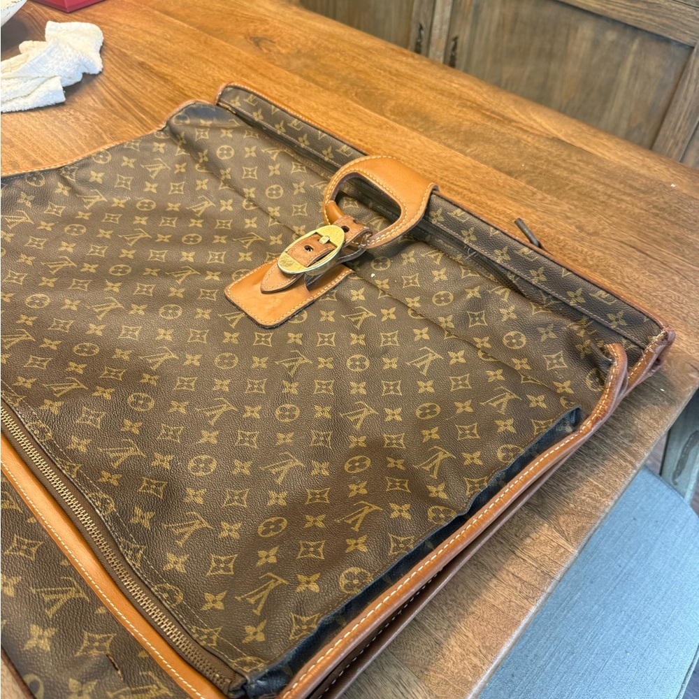 Louis Vuitton Brown Monogram Garment Bag